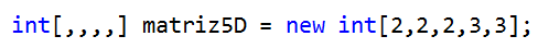 Matrizes - C#