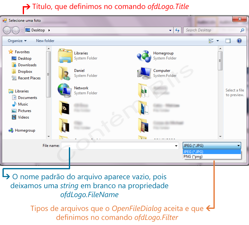 PictureBox e OpenFileDialog