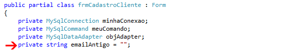 Passando parâmetros para outro form