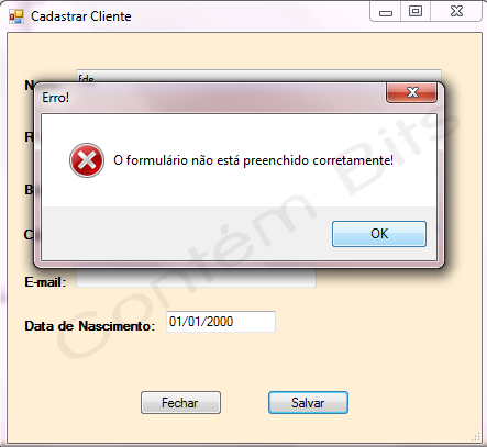 Percorrendo Todos os TextBox