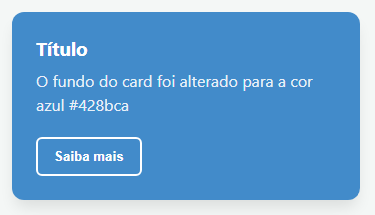 Exemplo de fundo colorido