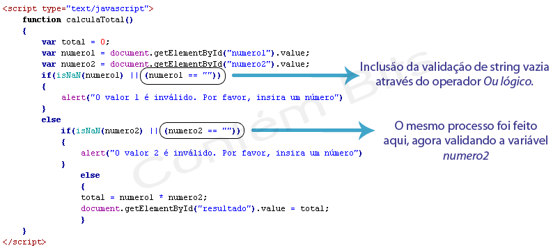 Validação - JavaScript