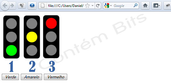 Alterar Imagem Dinamicamente JavaScript