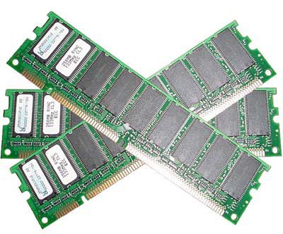 Pentes de 256MB SDRAM